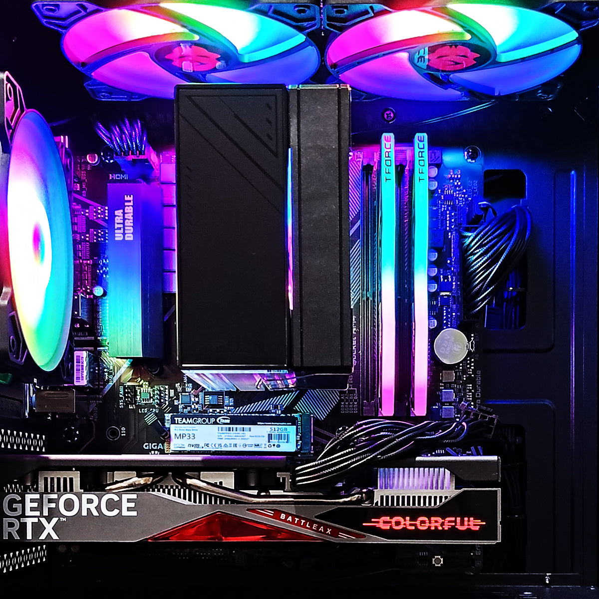 Alpha Reyna Black Desktop Gaming PC