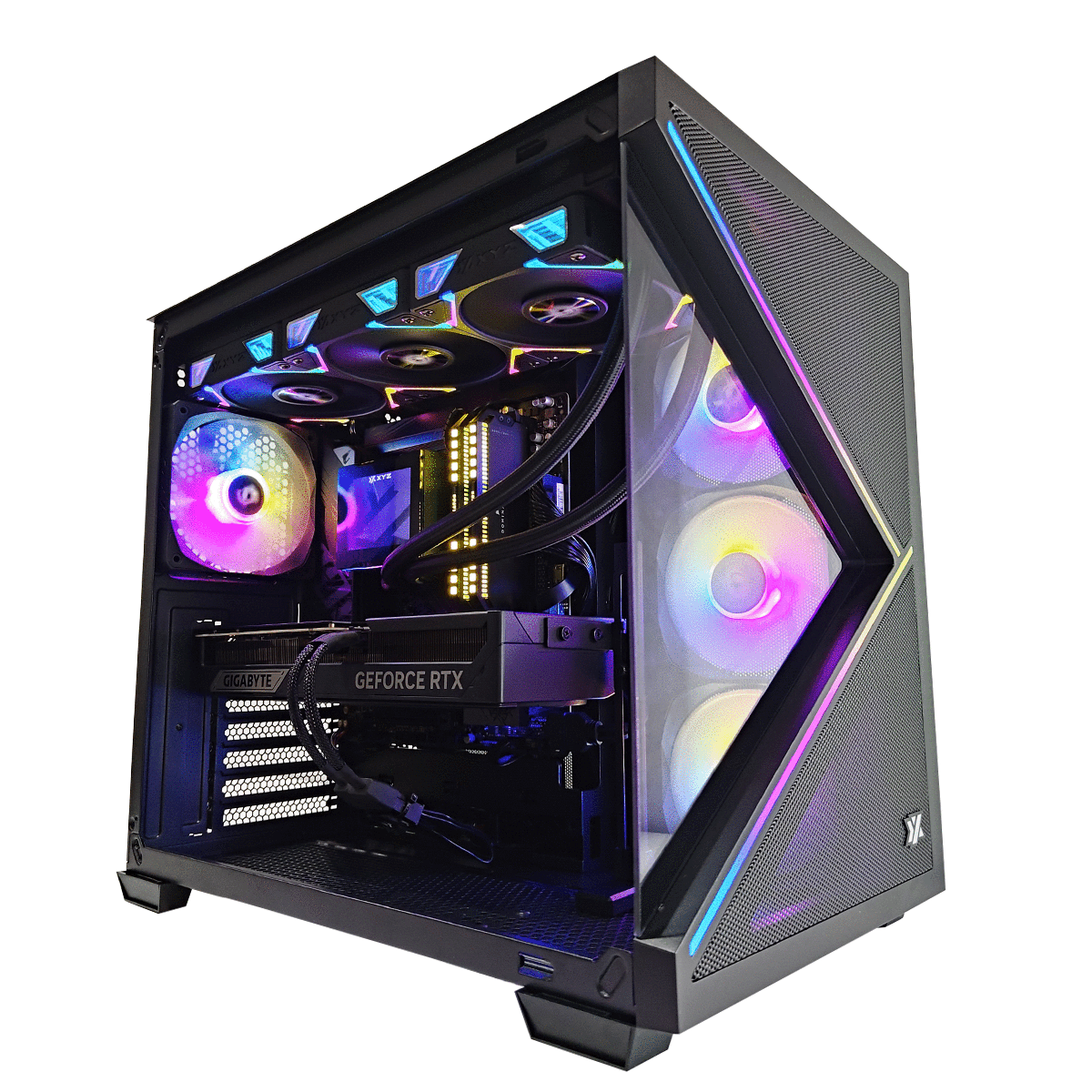 Optima Qubex Black Desktop Gaming PC | DataBlitz