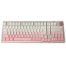 E-Yooso Z-101 RGB 101 Keys Tri-Mode Hot-Swappable Mechanical Keyboard Gradient Pink