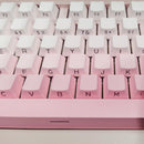E-Yooso Z-101 RGB 101 Keys Tri-Mode Hot-Swappable Mechanical Keyboard Gradient Pink