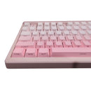 E-Yooso Z-101 RGB 101 Keys Tri-Mode Hot-Swappable Mechanical Keyboard Gradient Pink
