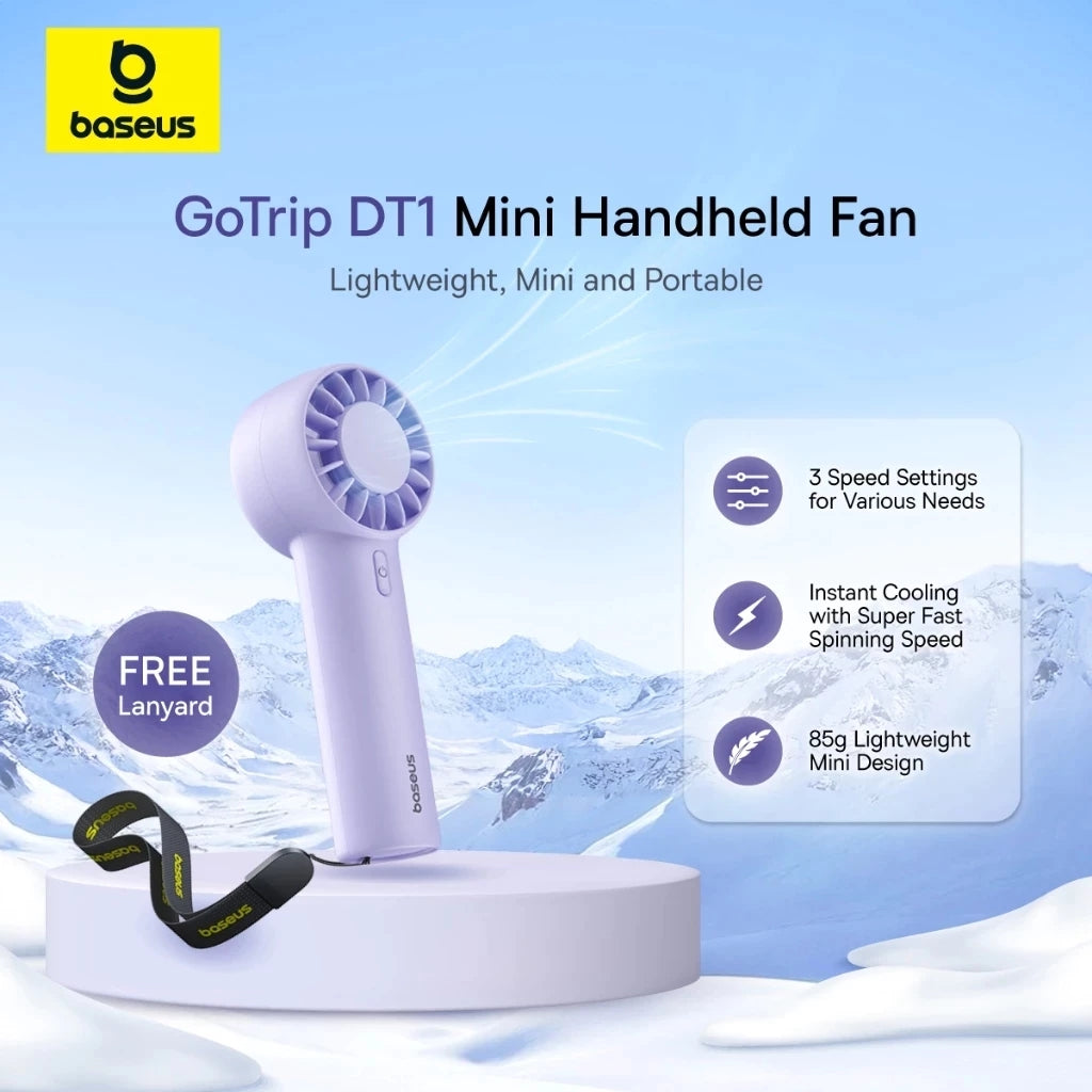 Baseus GoTrip DT1 Mini Turbine Handheld Fan