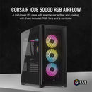 Corsair iCue 5000D RGB Airflow Mid-Tower ATX PC Case (Black)