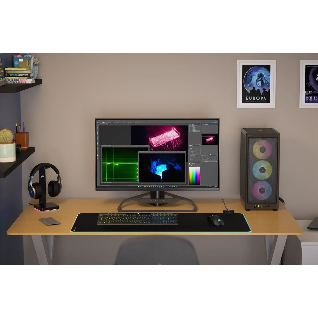 Corsair iCue 2000D RGB Airflow Mini-ITX PC Case (Black)