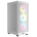 Corsair iCue 2000D RGB Airflow Mini-ITX PC Case (White)