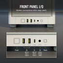 Corsair iCue 2000D RGB Airflow Mini-ITX PC Case (White)