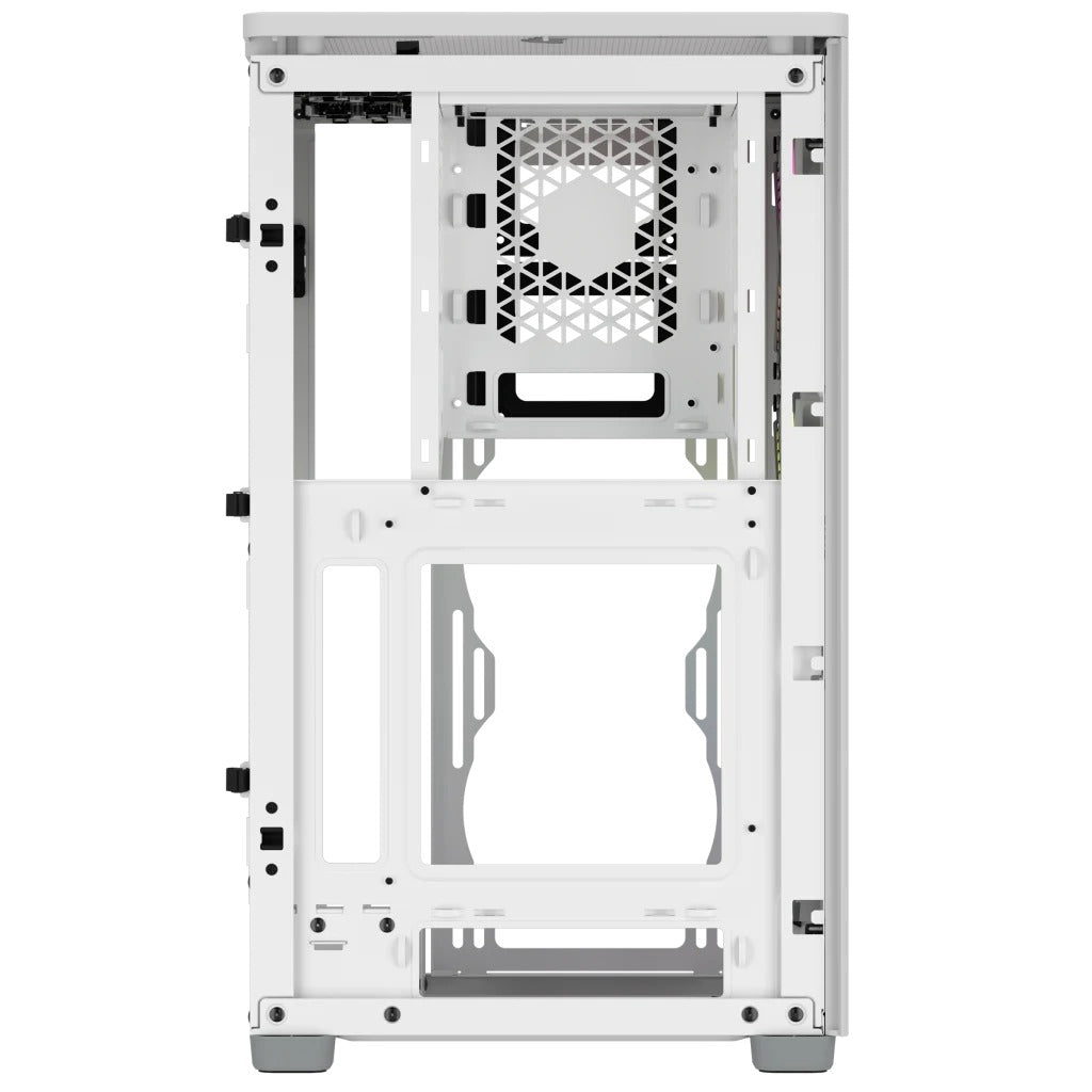Corsair iCue 2000D RGB Airflow Mini-ITX PC Case (White)