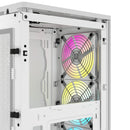 Corsair iCue 2000D RGB Airflow Mini-ITX PC Case (White)