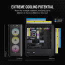 Corsair 480T RGB Airflow Tempered Glass Mid-Tower Case (Black)