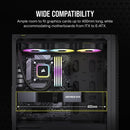 Corsair 480T RGB Airflow Tempered Glass Mid-Tower Case (Black)