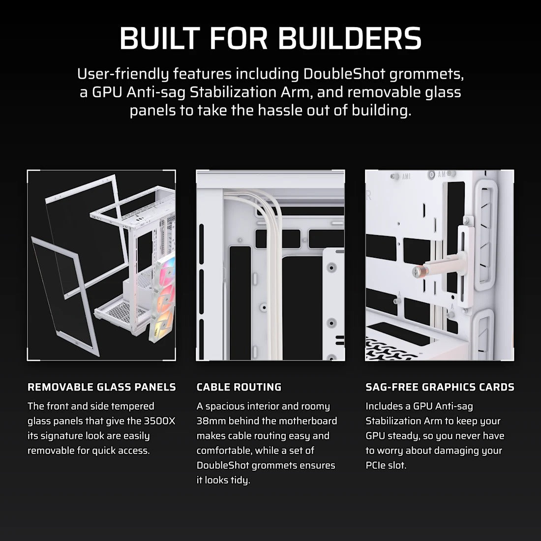 Corsair 3500X RS-R ARGB Mid-Tower PC Case