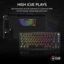 Corsair K65 Plus Wireless 75% RGB Mechanical Gaming Keyboard (MLX Fusion Tactile Switch)