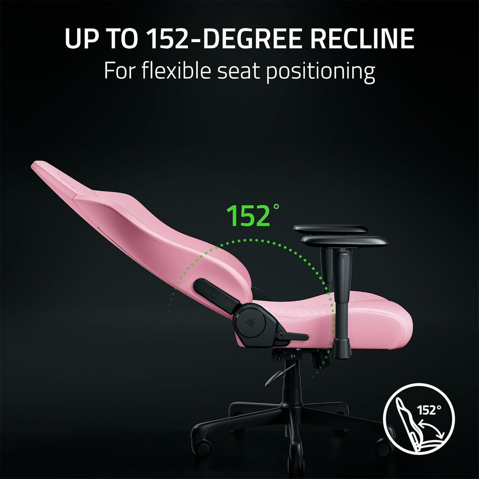 Razer Iskur V2 X NewGen Ergonomic Gaming Chair with Breathable Comfort