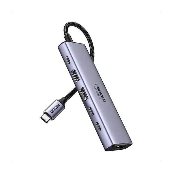 Ugreen USB-C to HDMI + 2xUSB 3.2 A + 2xUSB 3.2 C + PD Power Converter