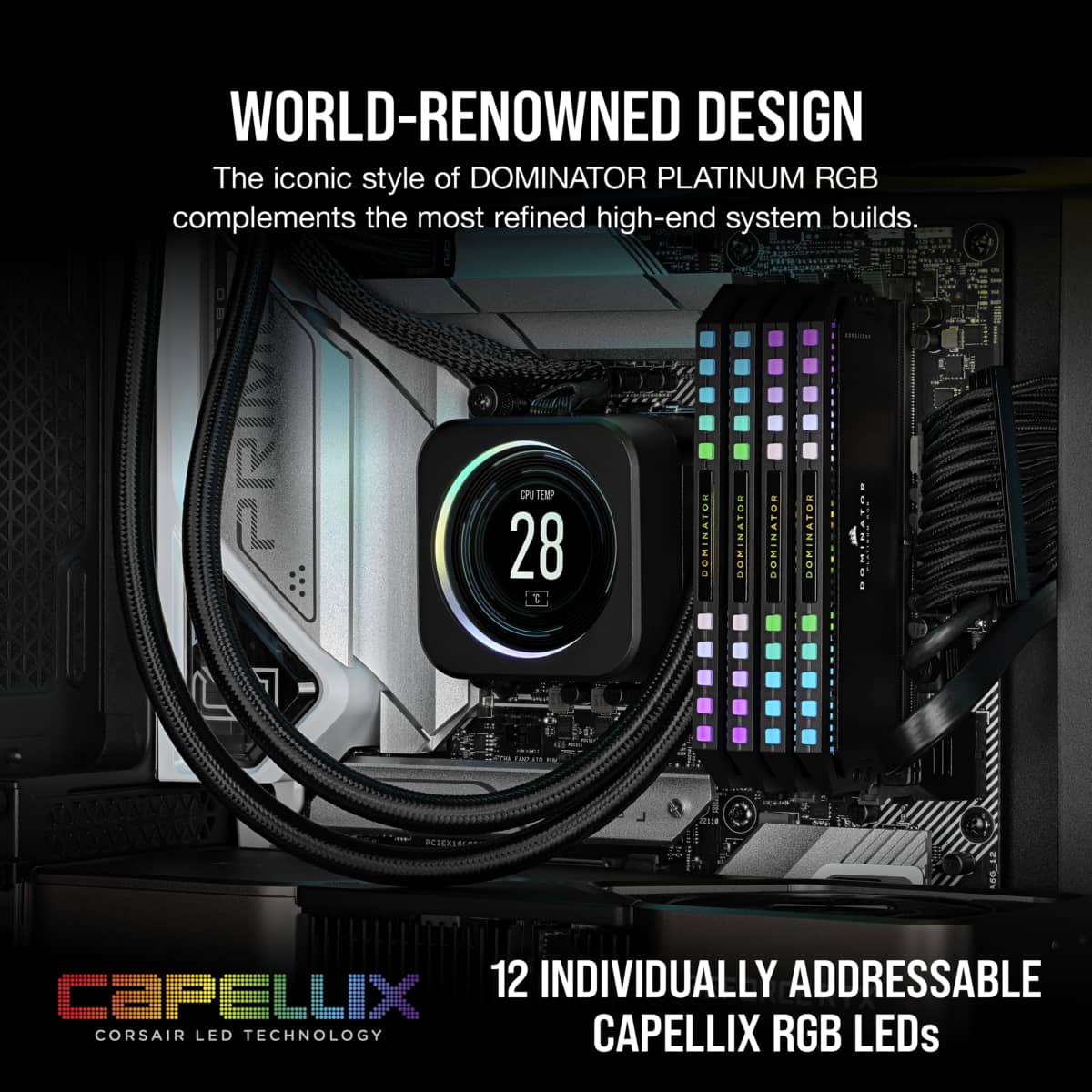 Corsair Dominator Platinum RGB 64GB (2X32GB)