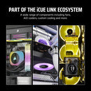Corsair iCue Link LX120-R RGB 120mm PWM Reverse Triple Fan Kit