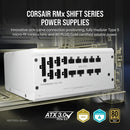 Corsair RMX RM850X Shift 850W ATX 80 Plus Gold Fully-Modular ATX Power Supply (White)