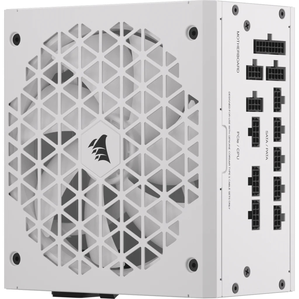 Corsair RMX RM1000X Shift 1000W ATX 80 Plus Gold Fully-Modular ATX Power Supply (White)
