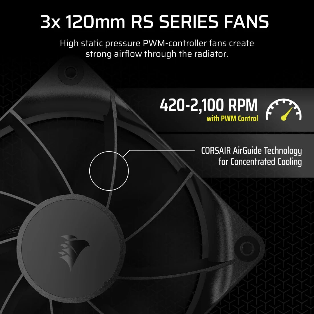 Corsair Nautilus 360 RS Performance 360MM liquid CPU Cooler (Black) (CW-9060089-WW)