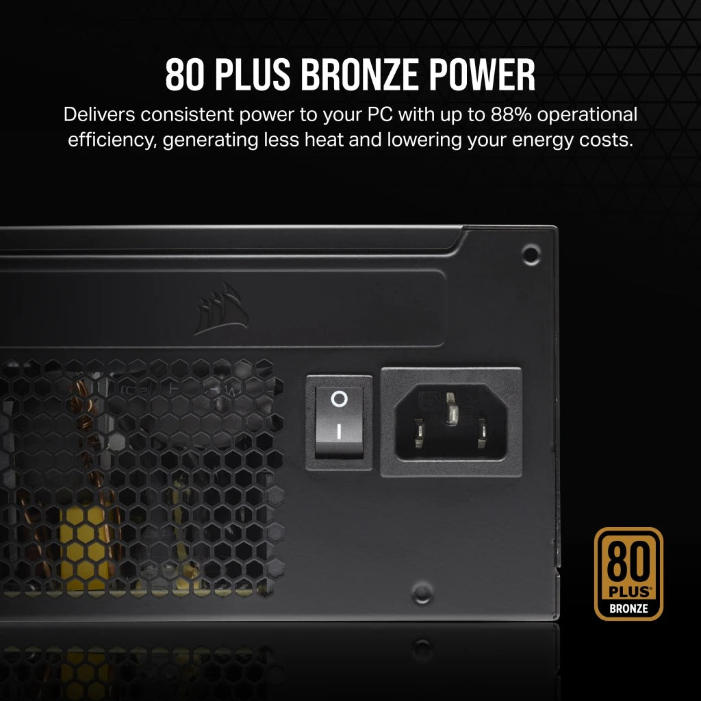 Corsair CX Series CX650 650W 80+ Bronze ATX Power Supply