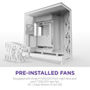 NZXT H9 Flow Large Dual-Chamber Mid-Tower ATX Airflow Case