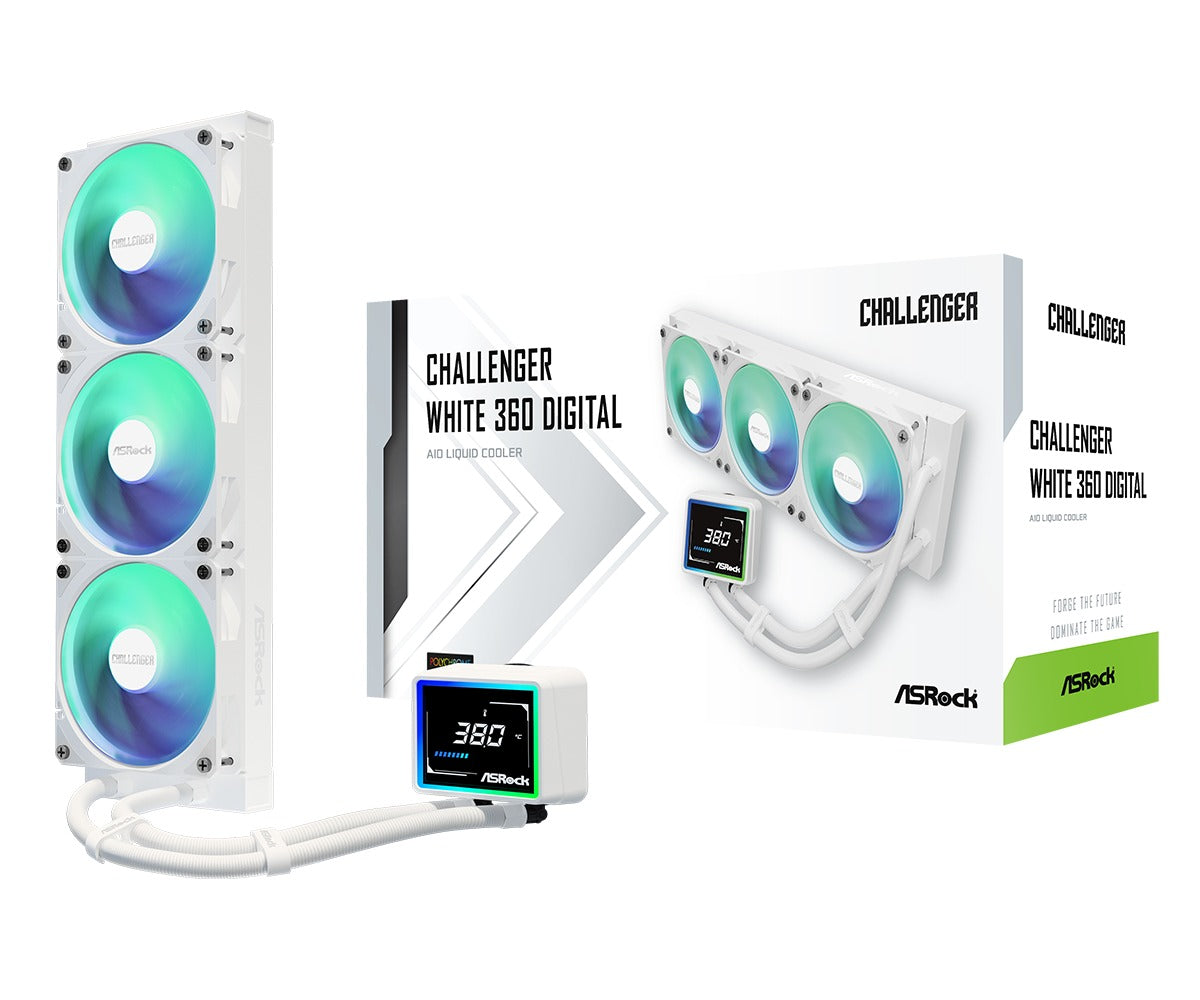 ASRock Challenger 360 Digital AIO Liquid Cooler