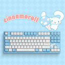 Akko Cinnamoroll 3087V2 Wired Mechanical Keyboard Tray Mount (Akko CS Sakura Switch)