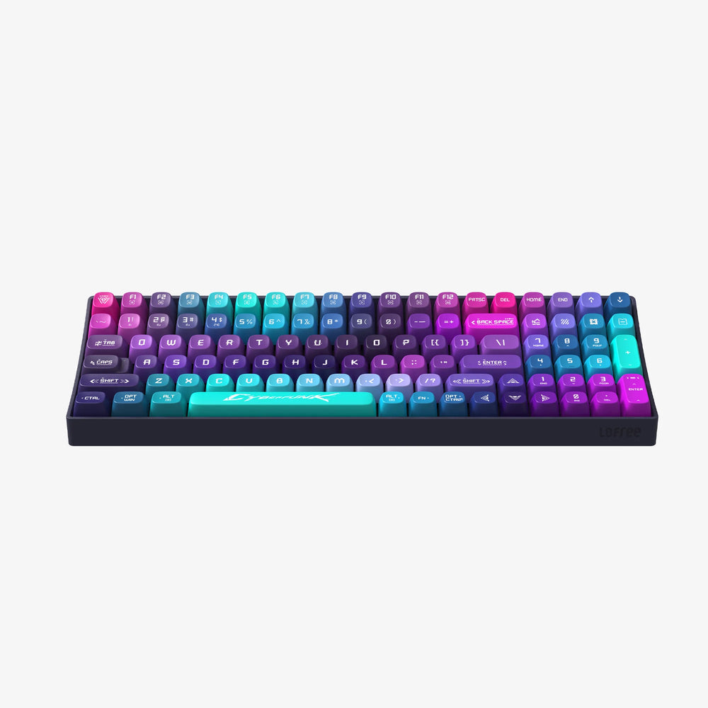 Lofree Touch 100-Keys Triple Mode Wireless Mechanical Keyboard (Cyberpunk)