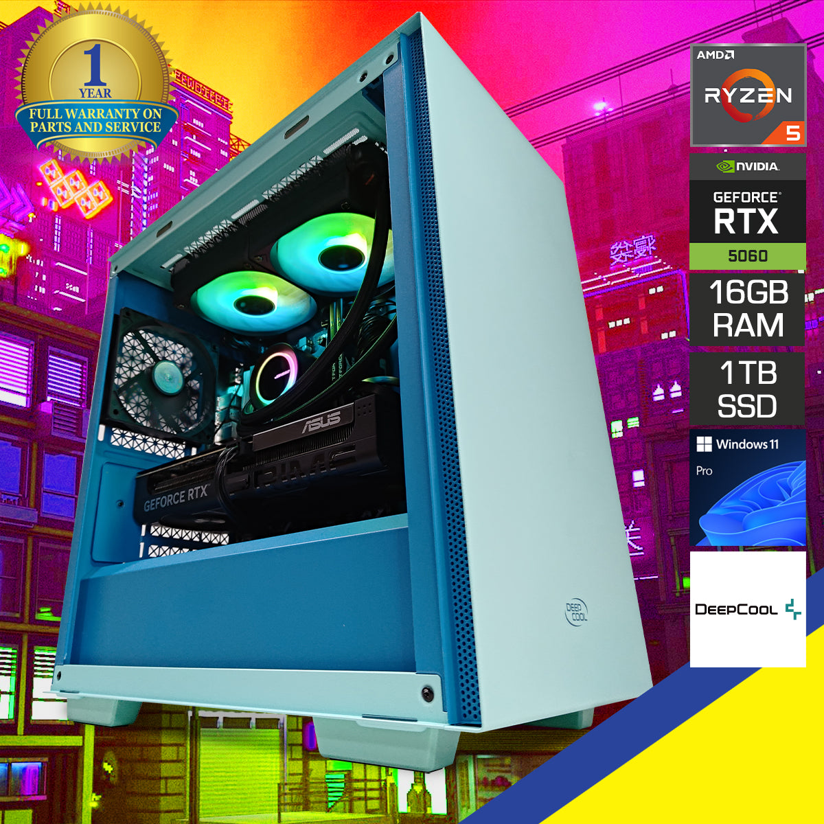Aurora Macube Green Desktop Gaming PC
