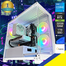 Sigma Gamma C52 White Desktop Gaming PC | DataBlitz