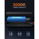 JSAUX 65W Fast Charging 20000mAh Portable Power Bank (Black) (PB6501)