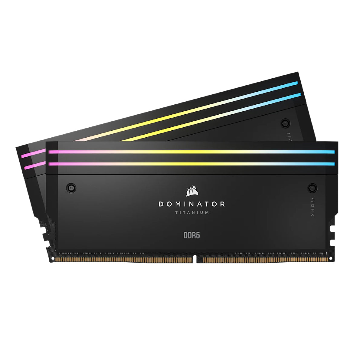 Corsair Dominator Titanium RGB 64GB(2x32GB) DDR5 DRAM Up To 6400MT/s CL32 Intel XMP Memory Kit