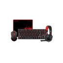 REDRAGON GAMING ESSENTIALS 4 IN 1 SET (KEYBOARD/MOUSE/MOUSEPAD/HEADSET) (DUST-PROOF BLUE) (K552-BB-2) - DataBlitz
