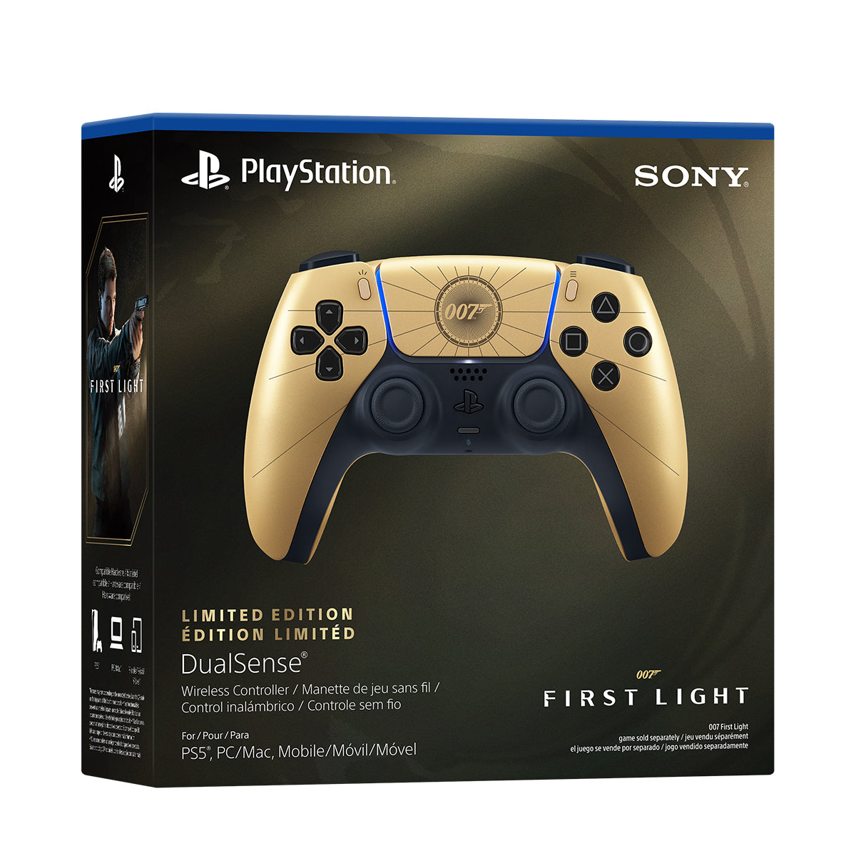 PS5 DualSense Wireless Controller 007 First Light Limited Edition
