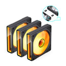 Jonsbo ZK-120BR ARGB 3-in-1 Magic Fan (Black)