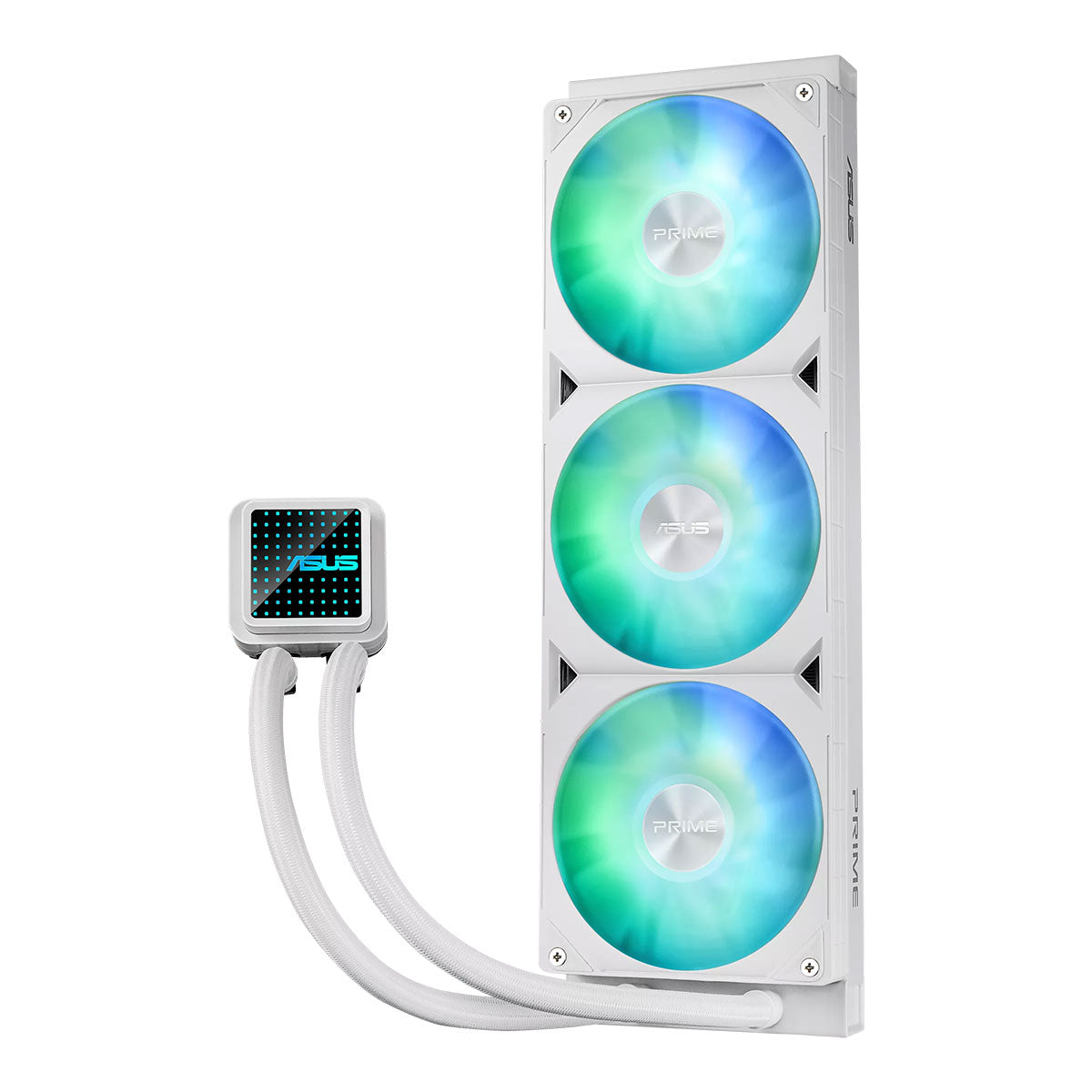 Asus Prime LC 360 ARGB AIO CPU Liquid Cooler (White)