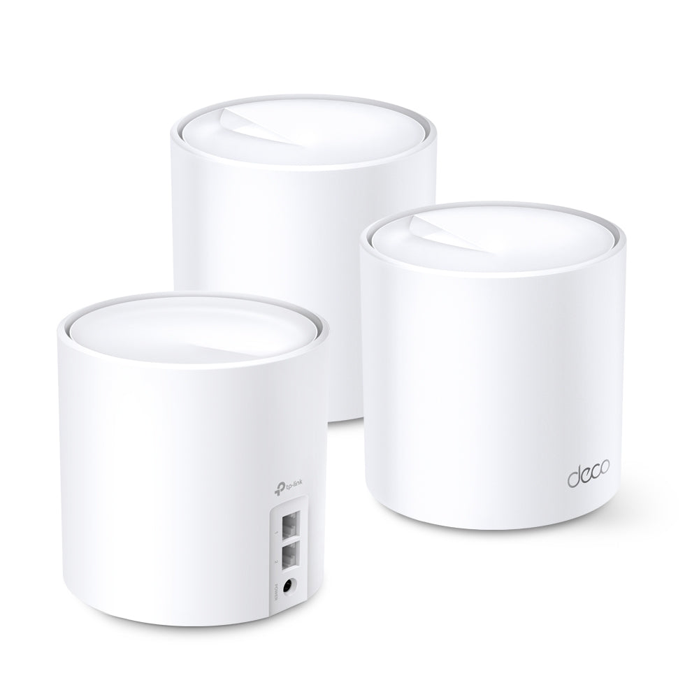 TP-Link AX5400 Whole Home Mesh Wi-Fi 6 System (Deco X60) (3-Pack)