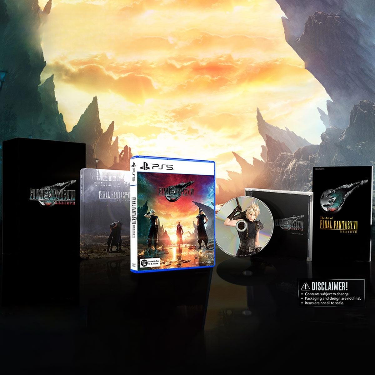 PS5 Final Fantasy VII Rebirth Deluxe Edition (Asian)