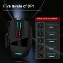 E-YOOSO X-33 RGB Wireless Gaming Mouse (Black)