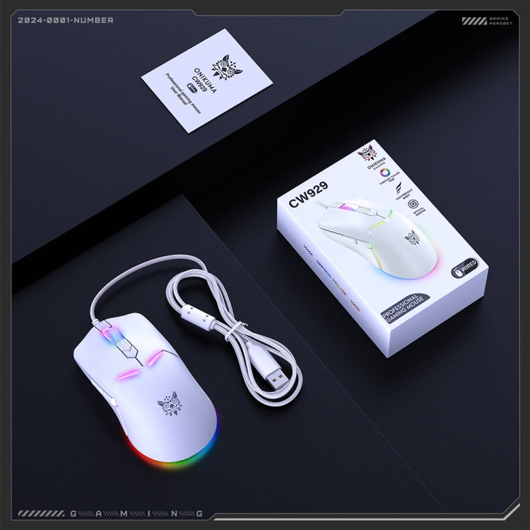 Onikuma CW929 Professional Wired Gaming Mouse