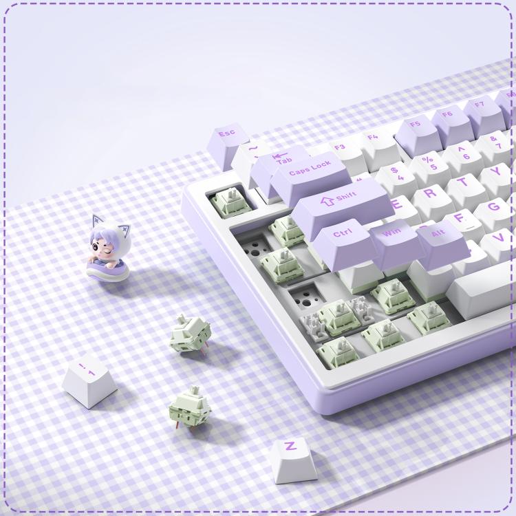 Onikuma MT707 Tri-Mode RGB 81 Keys Mechanical Keyboard