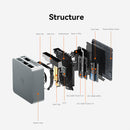 Beelink EQR6-D5 AMD Ryzen 9 6900HX Processor 24GB RAM 1TB SSD Windows 11 Pro Mini PC