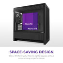 NZXT H3 Flow TG Side Panel Micro-ATX Airflow Case