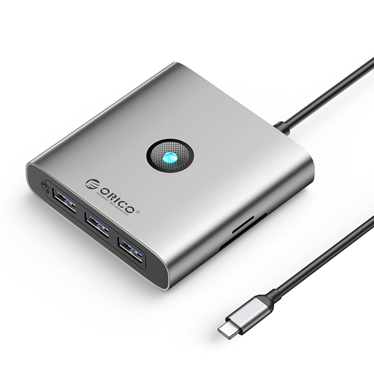 Orico Type-C Docking Station (Dark Grey) (FAX3-8P) | DataBlitz