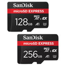 Sandisk MicroSD Express Card PCIe NVMe UHS-I 880MB/s Read (128GB, 256GB)