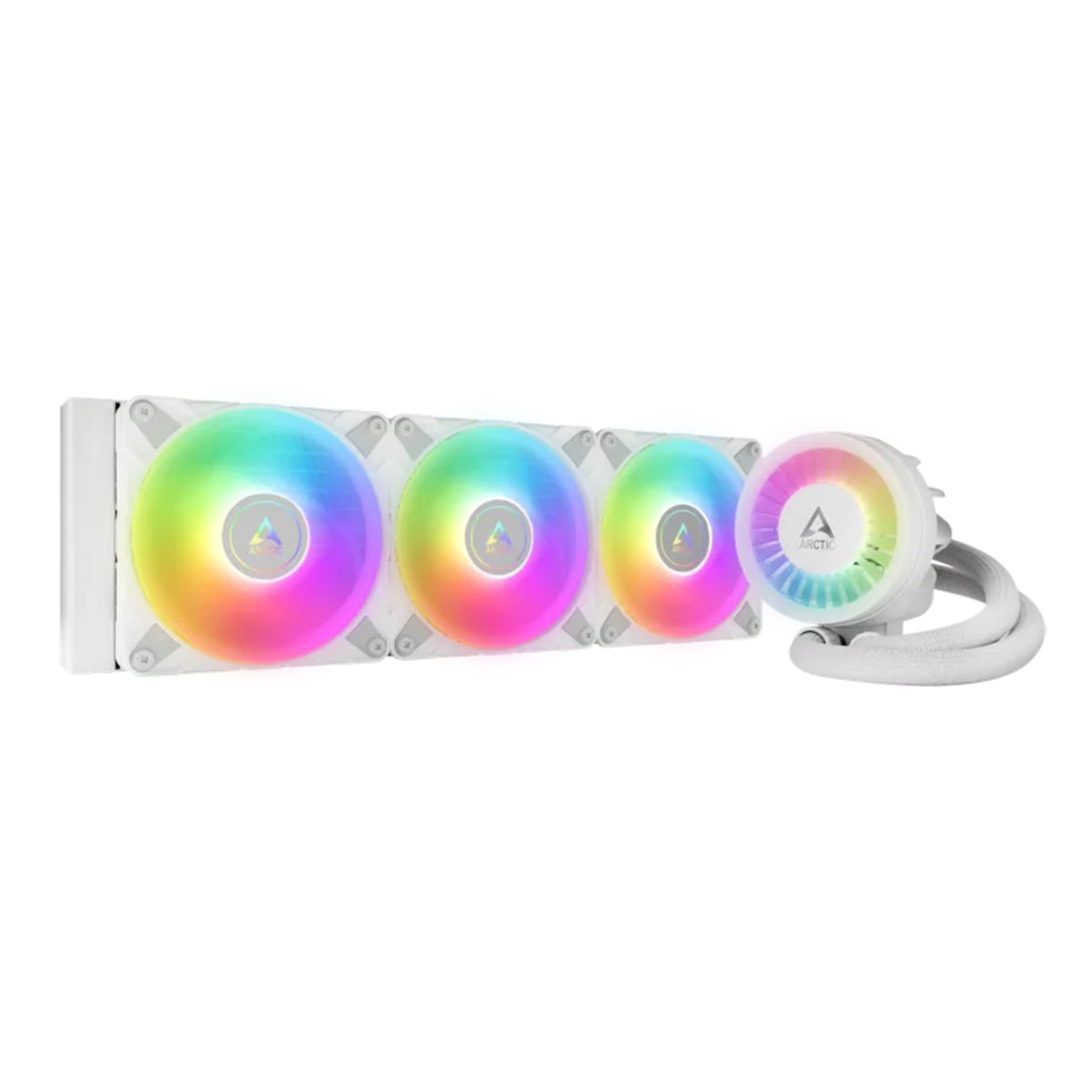 Arctic Liquid Freezer III 360 A-RGB Multi Compatible AIO CPU Water Cooler (Black, White)