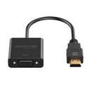 Promate PROLINK-H2V HDMI To VGA Adaptor Kit 1080P FULLHD (Black)
