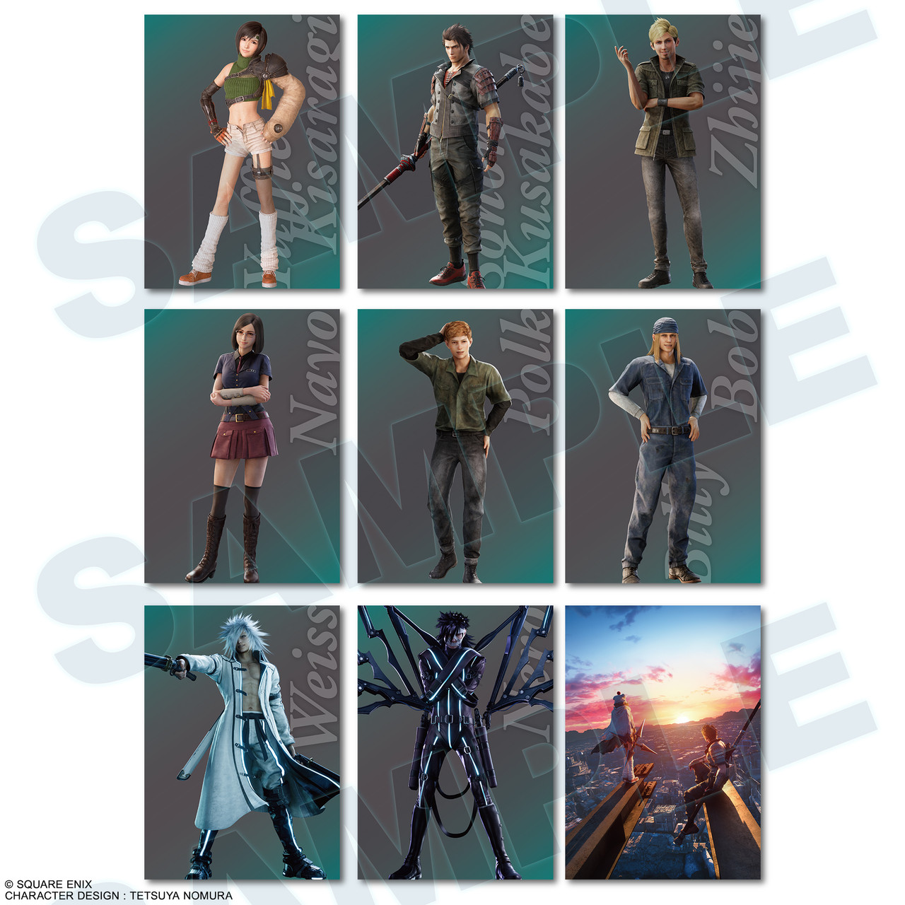 Final Fantasy VII Anniversary Art Museum Digital Card Plus VOL.2