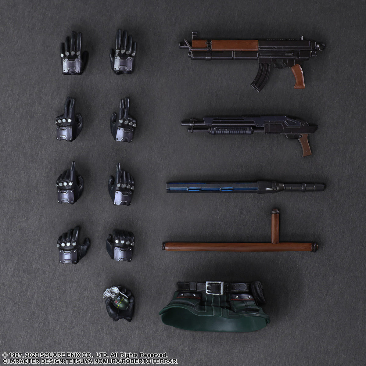 Final Fantasy VII Remake Play Arts-Kai Action Figure Shinra Elite Security Officer & Motorcycle Set