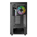Montech XR Mid Tower ATX PC Case (Black, White)